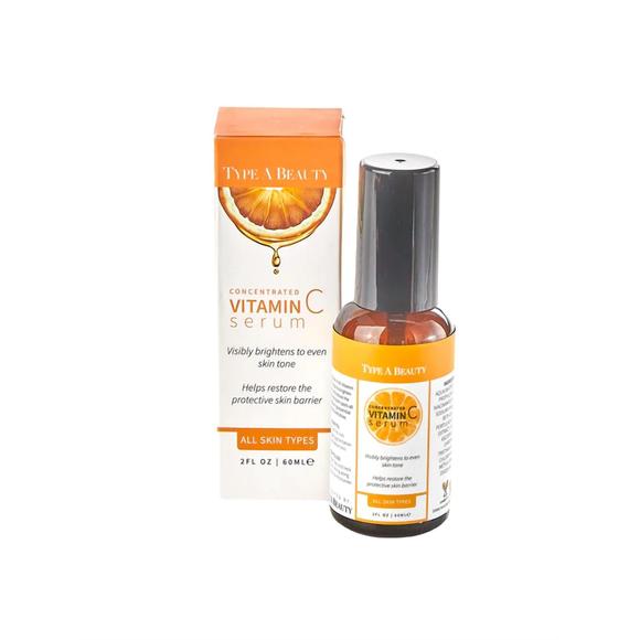 NEW TYPE A BEAUTY concentrated vitamin c serum 60ml in orange - Picture 1 of 2